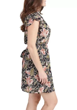 DR2 by Daniel Rainn Ruffle Sleeve Floral Dress -DR2 by Daniel Rainn Shop Belk 1798