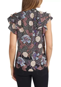 DR2 by Daniel Rainn Ruffle Sleeve Top -DR2 by Daniel Rainn Shop Belk 1824