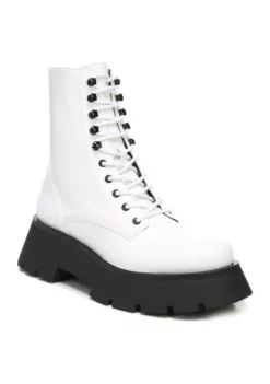 Circus NY Lolita Lug Sole Combat Booties -DR2 by Daniel Rainn Shop Belk 275