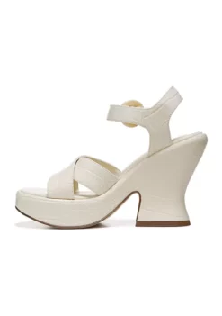 Circus NY Peony Strappy Sandal Ivory Croc Pt -DR2 by Daniel Rainn Shop Belk 338