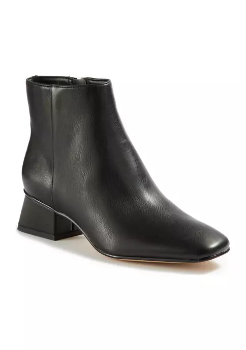 Circus NY Daysi Square Toe Block Heel Booties 1 Circus NY Daysi Square Toe Block Heel Booties