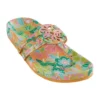 Circus NY Jules Print Footbed Sandals