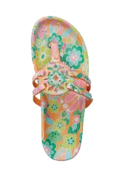 Circus NY Jules Print Footbed Sandals -DR2 by Daniel Rainn Shop Belk 554