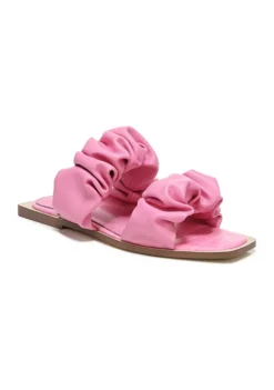 Circus NY Iggy Slide Pink Confetti Sandals -DR2 by Daniel Rainn Shop Belk 774
