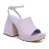 Circus NY Miranda Strappy Sandal Lilac Check