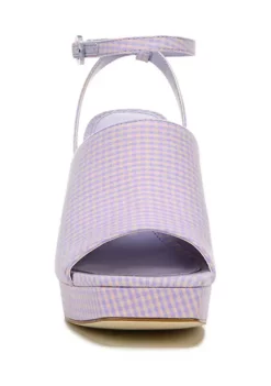 Circus NY Miranda Strappy Sandal Lilac Check -DR2 by Daniel Rainn Shop Belk 778