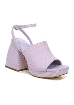 Circus NY Miranda Strappy Sandal Lilac Check -DR2 by Daniel Rainn Shop Belk 780