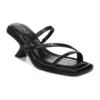 Circus NY Felicity Slide Black Croc Pt