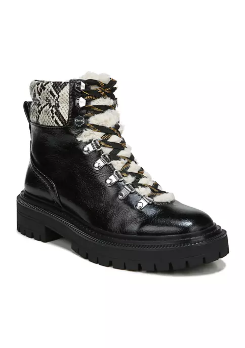 Circus NY Flora Cold Weather Snake Print Hiker Boots 1 Circus NY Flora Cold Weather Snake Print Hiker Boots