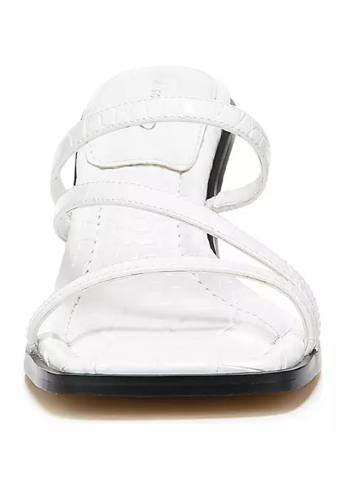 Circus NY Felicity Slide White Croc Pt 4 Circus NY Felicity Slide White Croc Pt - Image 4