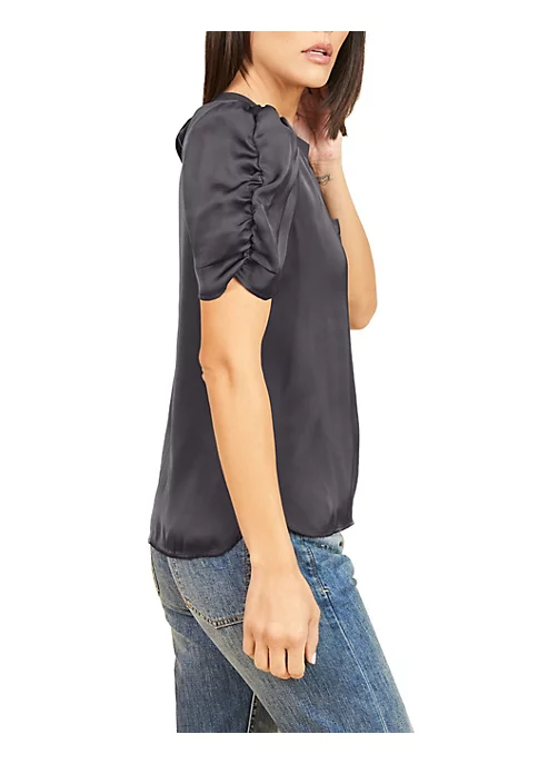 DR2 by Daniel Rainn Short Sleeve Top with Pocket 2 DR2 by Daniel Rainn Short Sleeve Top with Pocket - Image 2